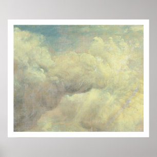 Cloud Study, c.1821 (oil on canvas) Poster