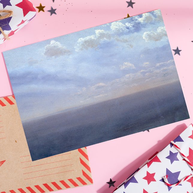 Cloud Study with Sea and Sky – Albert Bierstadt Postcard (Creator Uploaded)