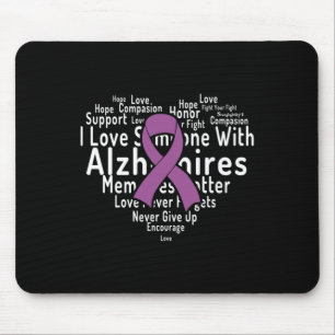 Cloud Support Alzheimerheimer Heimers Awareness Mouse Pad