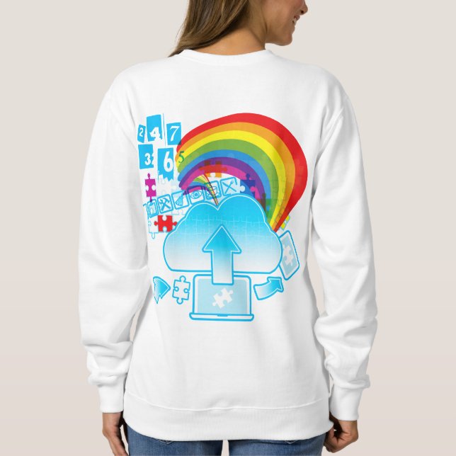 CLOUD SWEATSHIRT (Back)