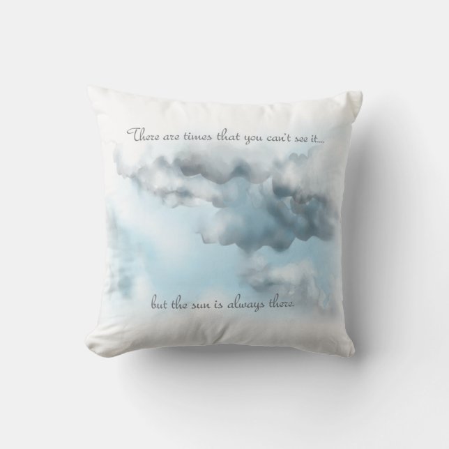 Cloud throw pillow (Front)