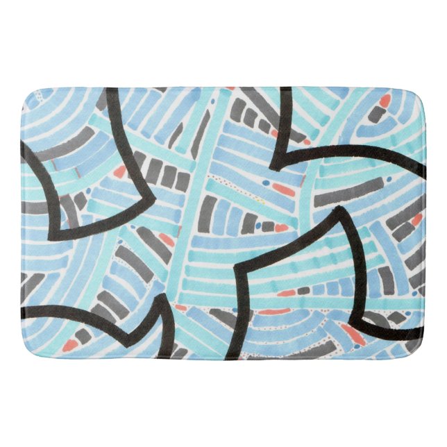 Cloud Traps Bathmat (Front)