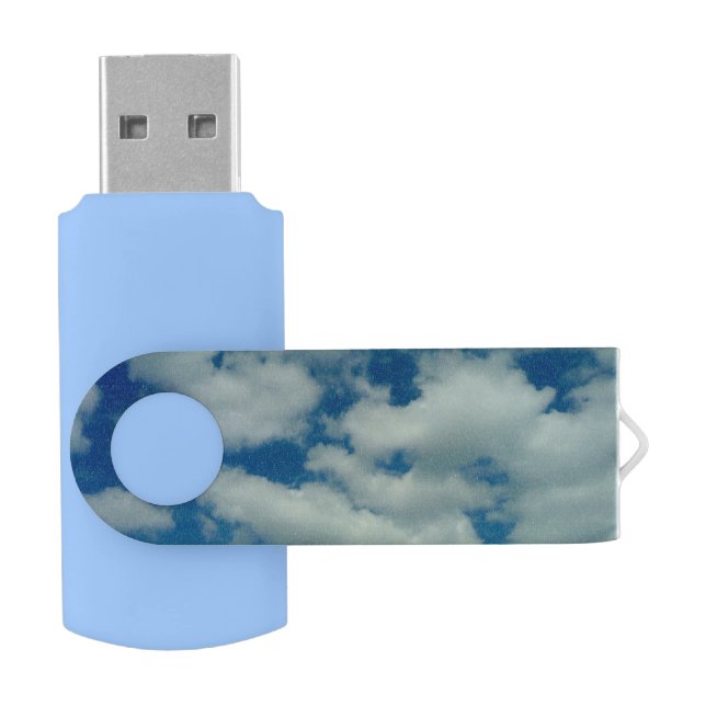 Cloud USB Flash Drive (Opened)