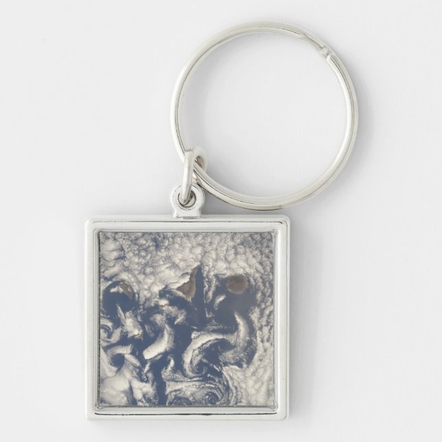 Cloud vortices in the area of the Canary Island Keychain (Front)