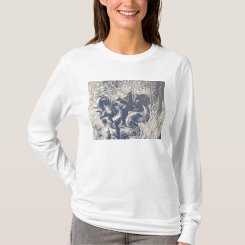Cloud vortices in the area of the Canary Island T_Shirt