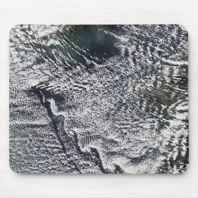 Cloud vortices off Cheju Do, South Korea 2 Mouse Pad (Front)