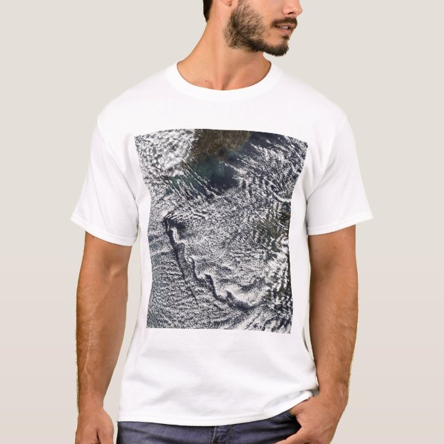 Cloud vortices off Cheju Do, South Korea 2 T-Shirt (Front)