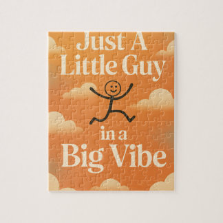 "Cloud Walker Energy: Just a Little Guy, Big Vibes Jigsaw Puzzle