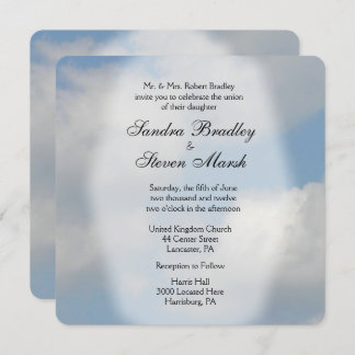 Cloud Wedding Invitations