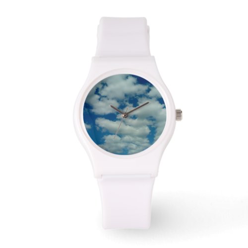 Cloud Womens Silicon Sport Wristwatch