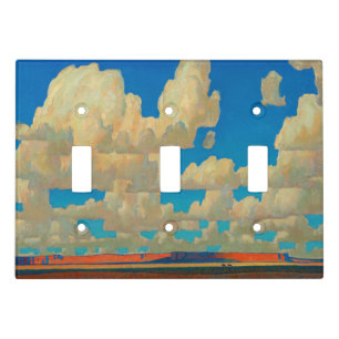Cloud World by Maynard Dixon Light Switch Cover