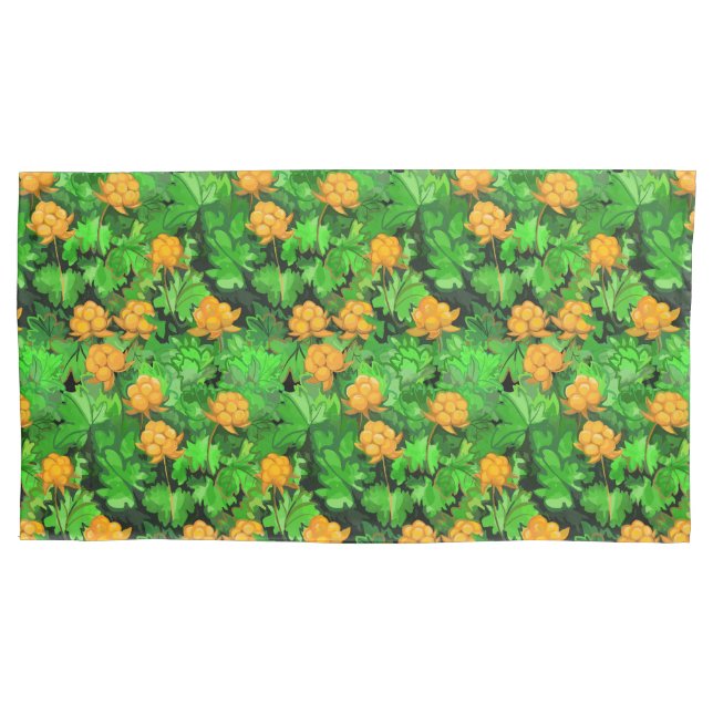 Cloudberries Pillow Case (Front-Left)