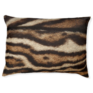 Clouded leopard fur, exotic pattern. pet bed