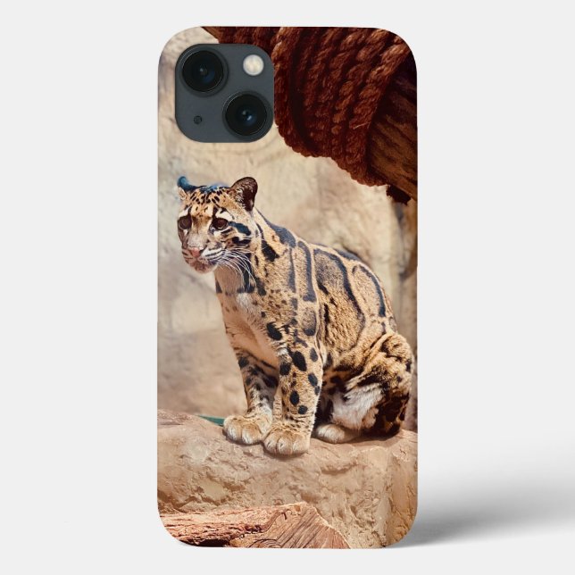 clouded leopard picture nature wildlife exotic Case-Mate iPhone case (Back)