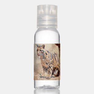 clouded leopard picture nature wildlife exotic hand sanitizer