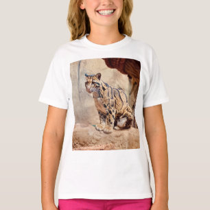 clouded leopard picture nature wildlife exotic T-Shirt