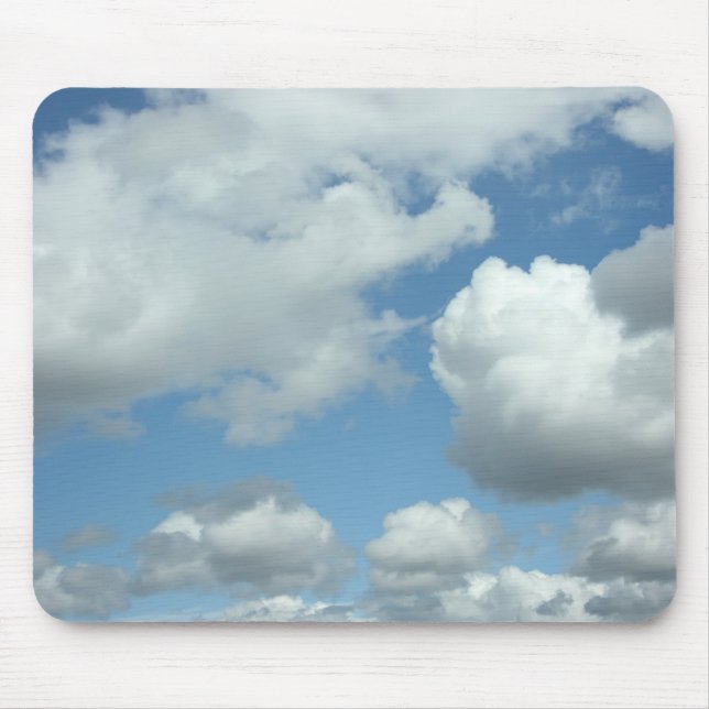 Clouded Sky Mouse Pad (Front)