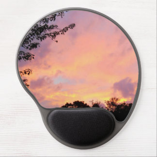 Clouded Summer Sunset Gel Mousepad *Customize It*