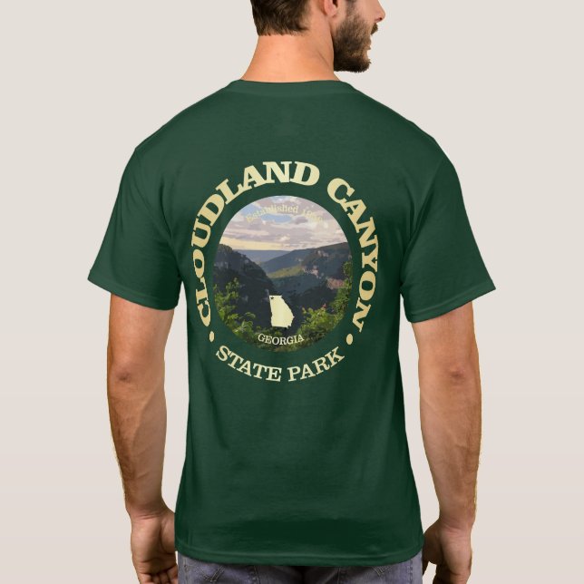Cloudland Canyon SP T-Shirt (Back)