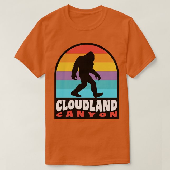 Cloudland Canyon State Park Georgia Hiking T-Shirt (Design Front)