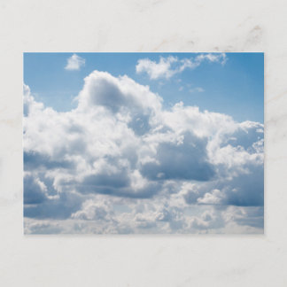 clouds-388922 BEAUTIFUL SKY NATURE BLUE WHITE CLOU Postcard