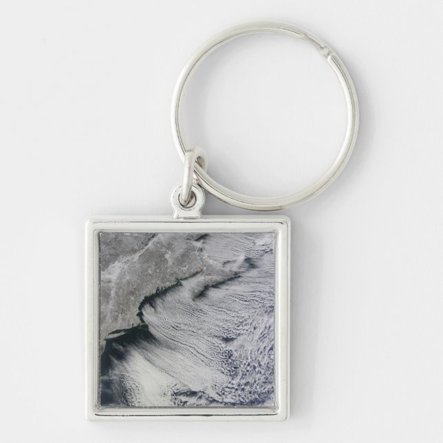 Clouds across the skies of the North Atlantic Keychain (Front)