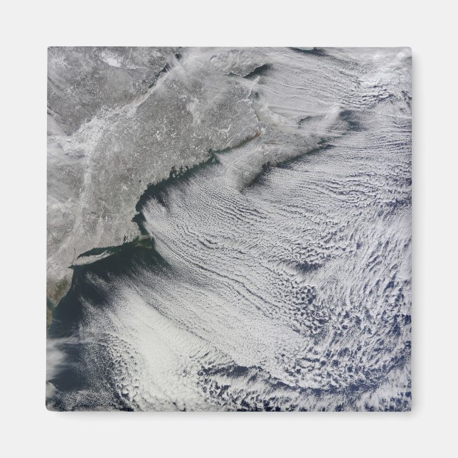 Clouds across the skies of the North Atlantic Magnet (Front)