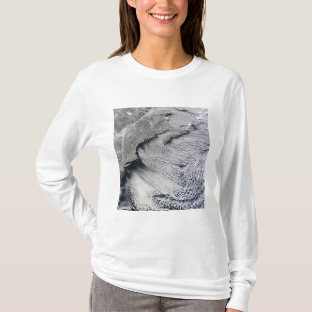 Clouds across the skies of the North Atlantic T-Shirt (Front)