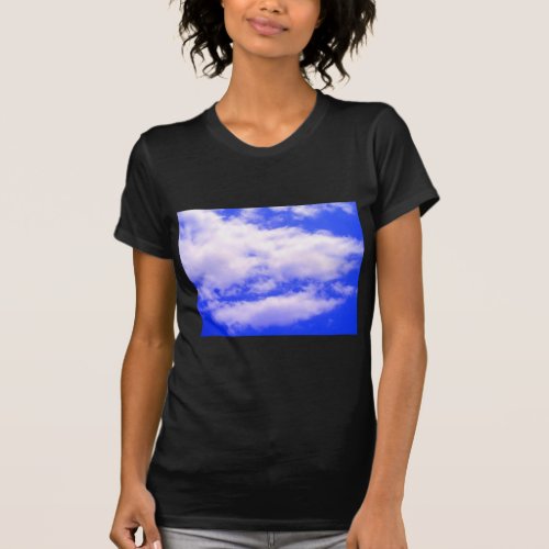 Clouds and Clear Blue Sky T_Shirt