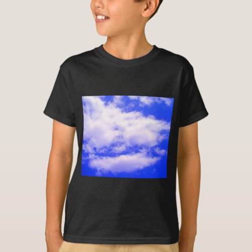 Clouds and Clear Blue Sky T_Shirt