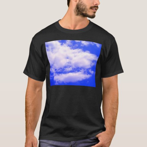 Clouds and Clear Blue Sky T_Shirt