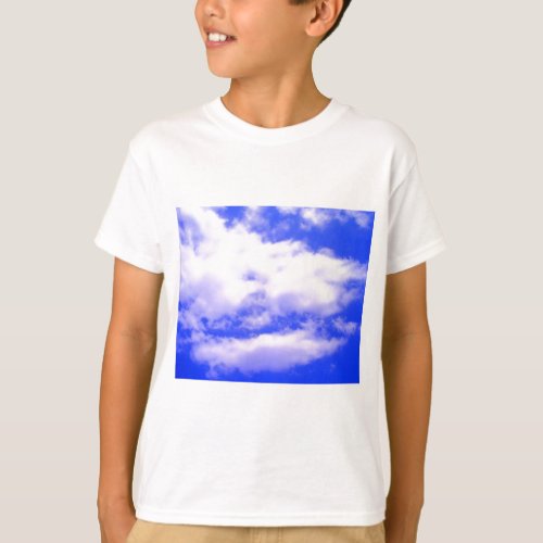 Clouds and Clear Blue Sky T_Shirt