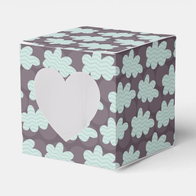 Clouds and Giraffes Favor Boxes (Front Side)