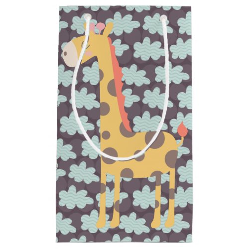 Clouds and Giraffes Small Gift Bag