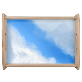 Clouds Apart - Blue Serving/Vanity Tray