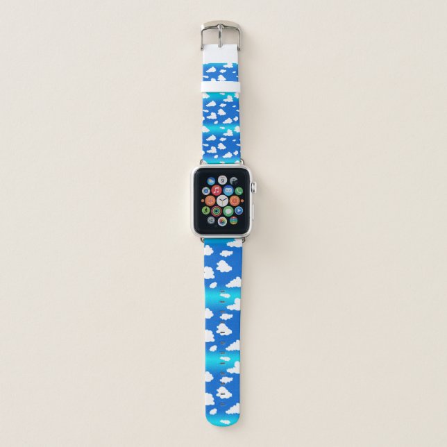 Clouds Apple Watch Band (Front)