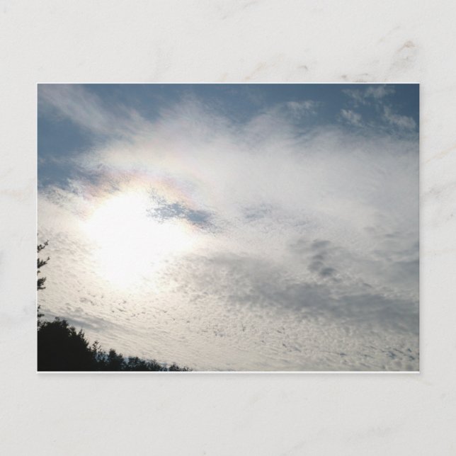 Clouds are magical postcard (Front)