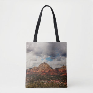 Clouds as they roll into Sedona Tote Bag
