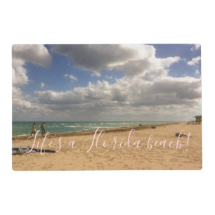 Clouds at Hollywood Beach Placemat