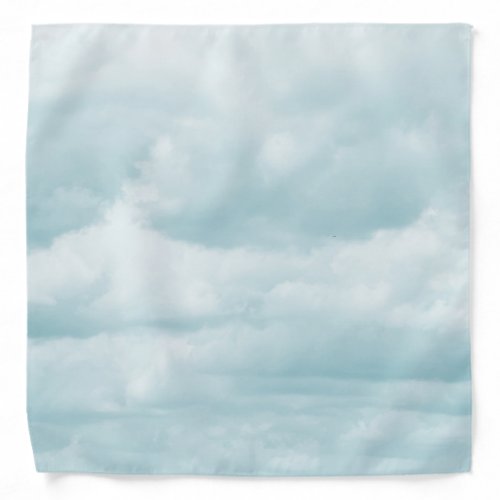 Clouds background bandana