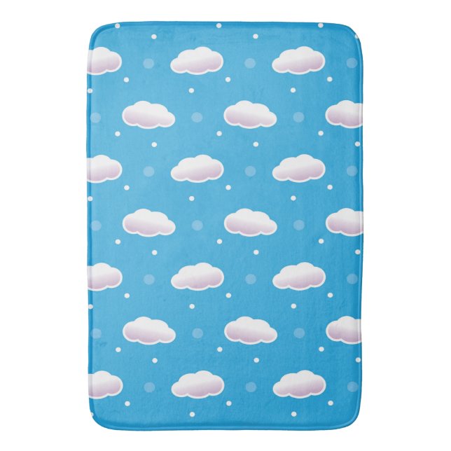 Clouds Bath Mat (Front Vertical)