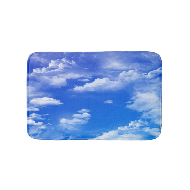 Clouds Bathroom Mat (Front)