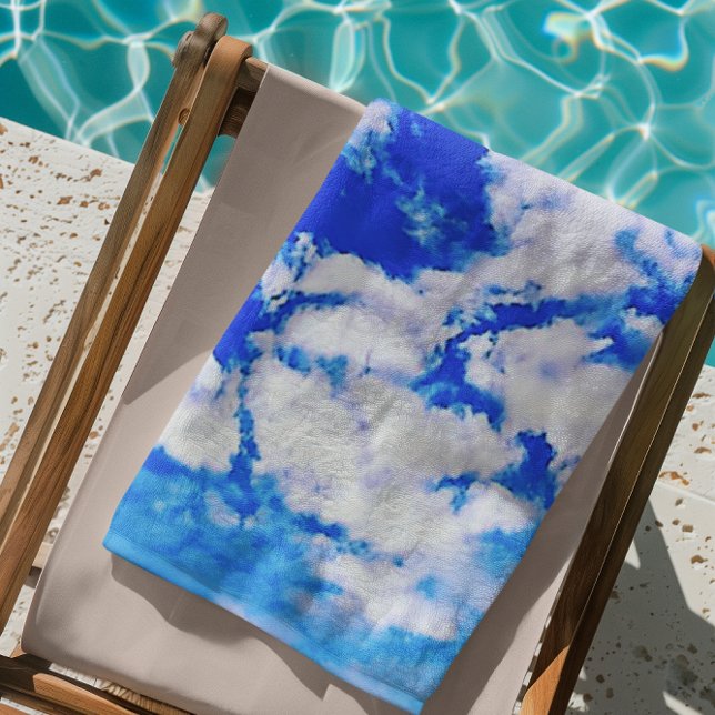 Clouds Beach Towel (Creator Uploaded)
