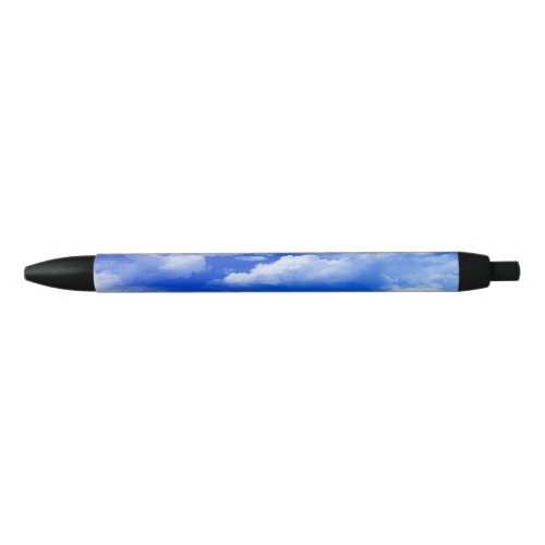 Clouds Black Ink Pen