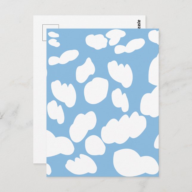 Clouds Blue Sky Clouds  Postcard (Front/Back)