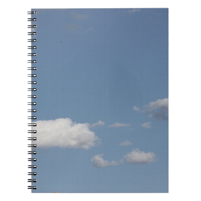 Clouds Blue Sky Notebook (Front)
