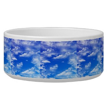 Clouds Bowl by CBgreetingsndesigns at Zazzle