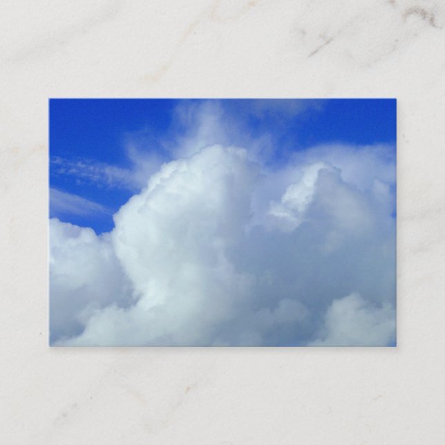 Clouds Business Card (Front)