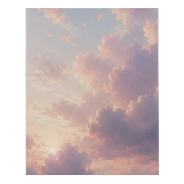 Clouds Canvas Print (Front)