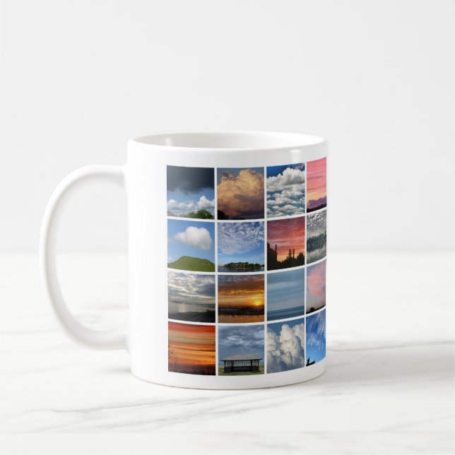 Clouds Coffee Mug (Left)